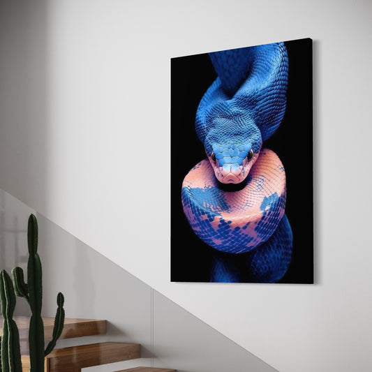 Cuadro decorativo canvas Serpiente 003