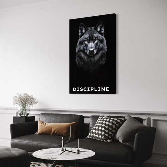 Cuadro decorativo canvas Discipline 002