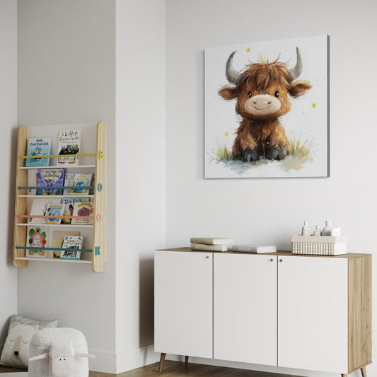 Cuadro decorativo canvas Toro Highland 006