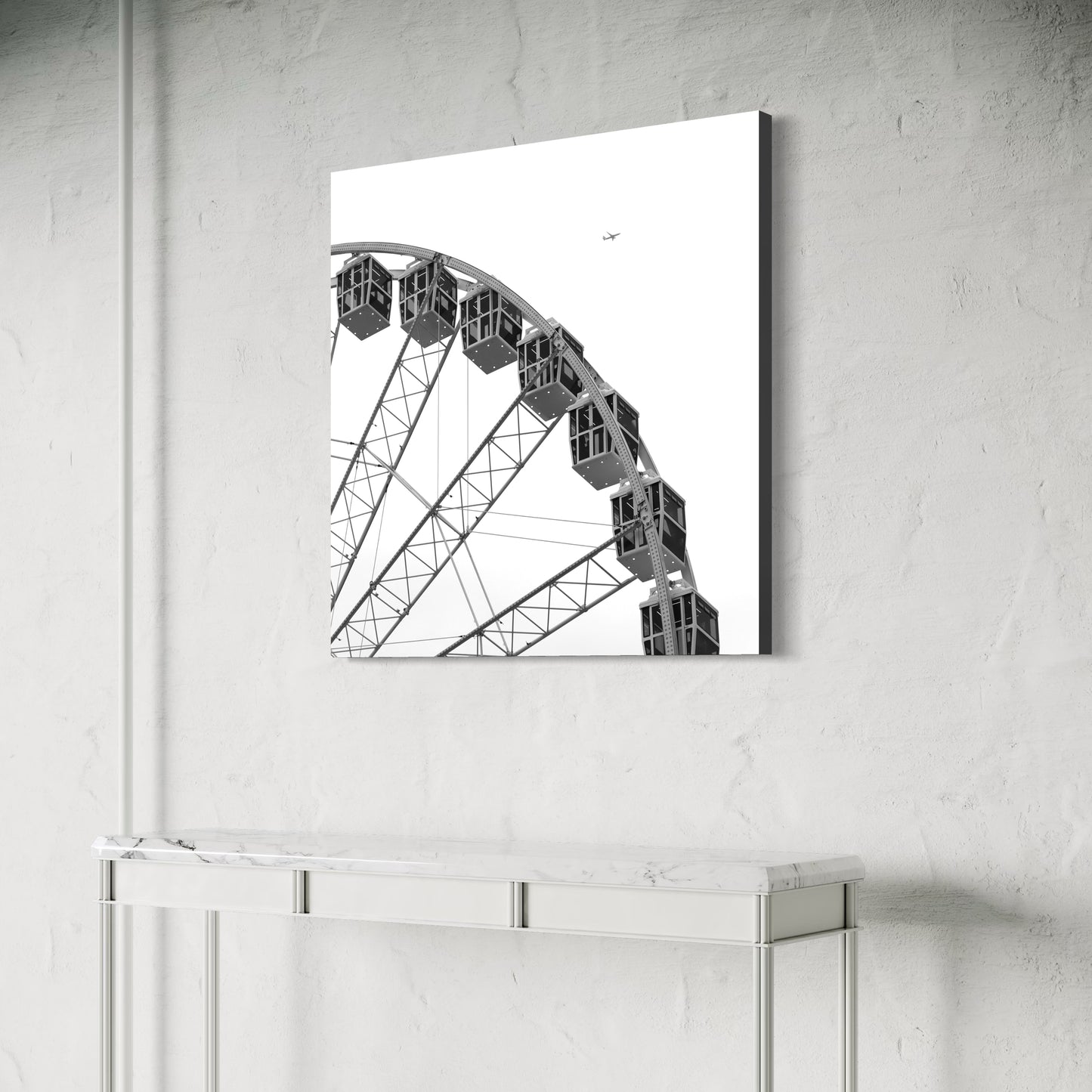 Cuadro decorativo canvas Rueda de la fortuna 002