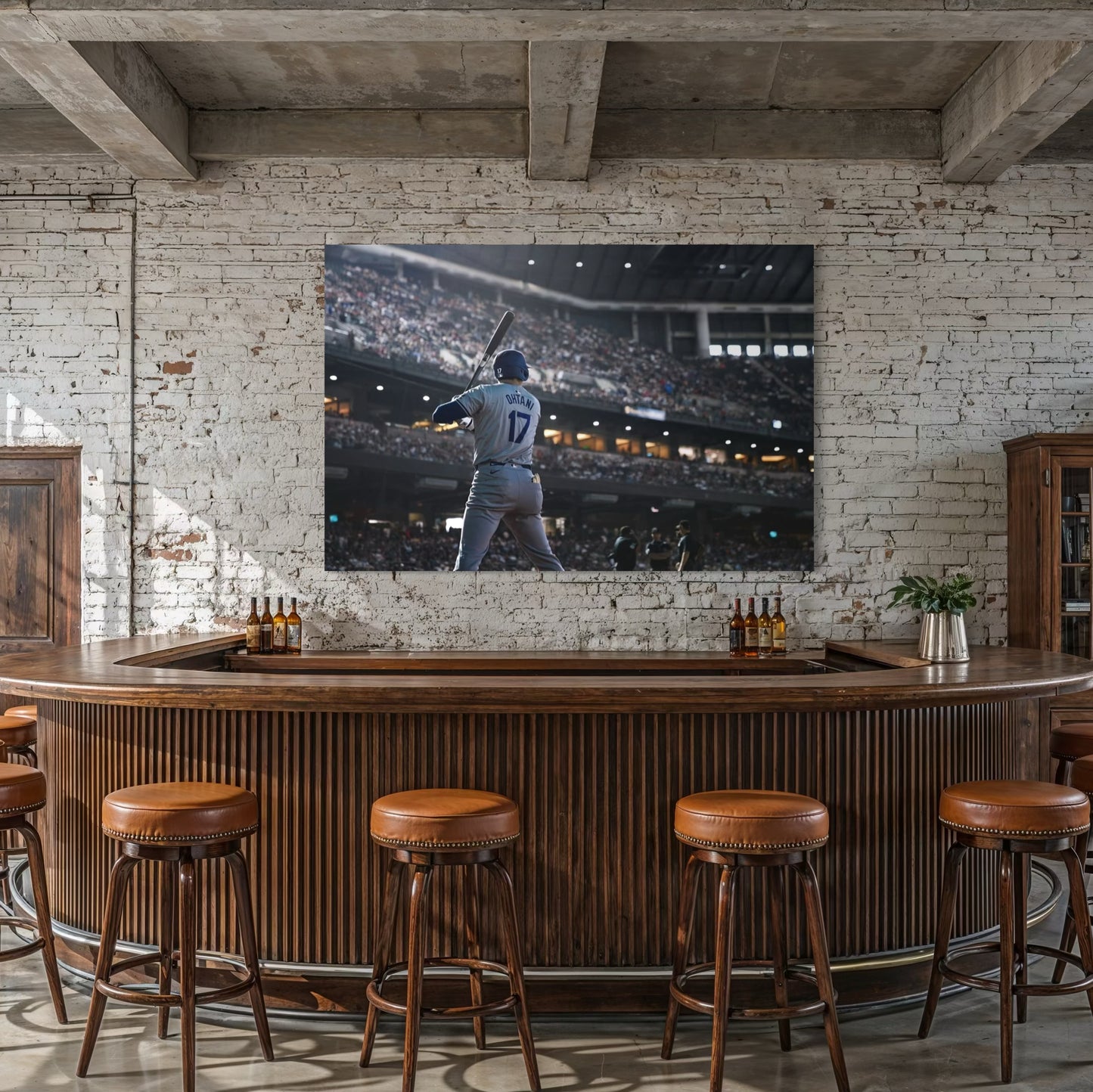 Cuadro decorativo canvas Shohei Ohtani 002