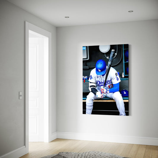 Cuadro decorativo canvas Shohei Ohtani