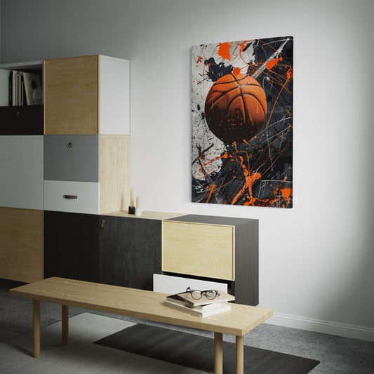 Cuadro decorativo canvas Pelota de basketball 001