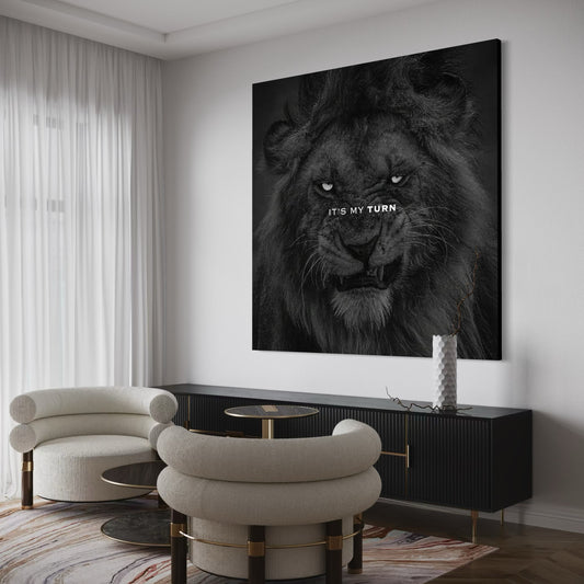 Cuadro decorativo canvas It´s my turn