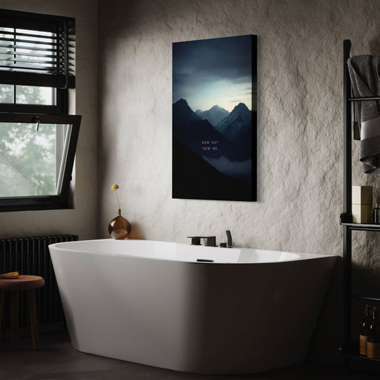 Cuadro decorativo canvas New day new me
