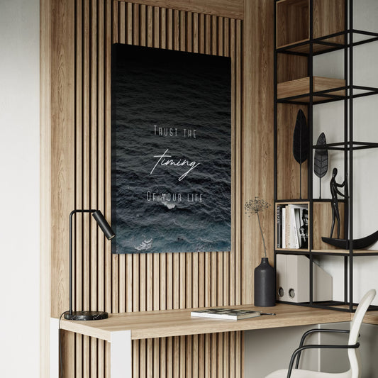 Cuadro decorativo canvas Timing