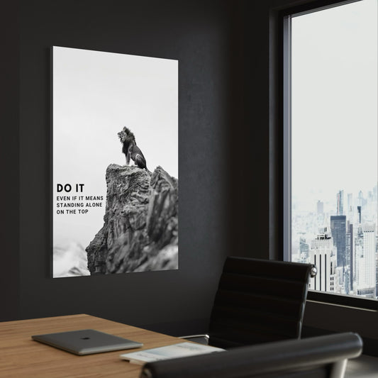 Cuadro decorativo canvas Do it