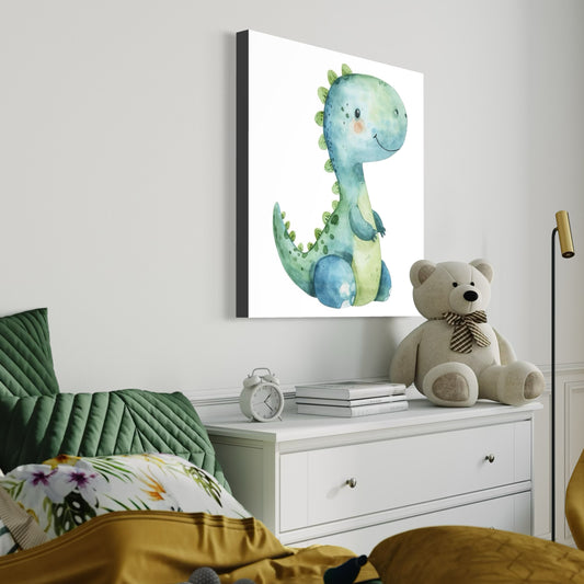 Cuadro decorativo canvas Dinosaurio 002