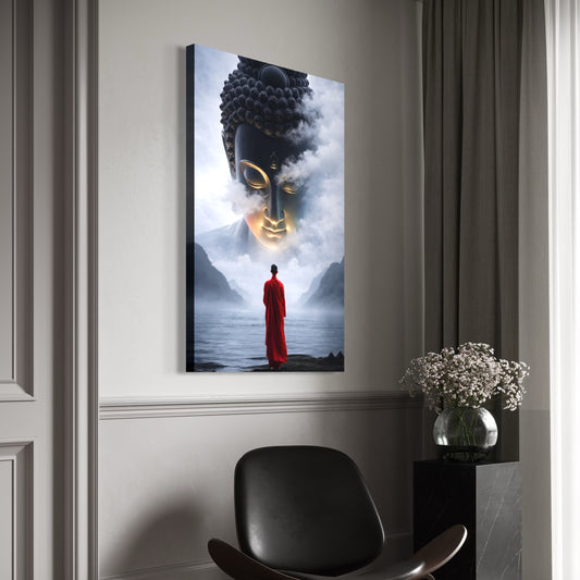 Cuadro decorativo canvas Buda 027