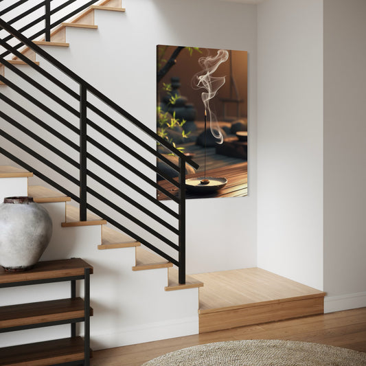 Cuadro decorativo canvas Incienso 002