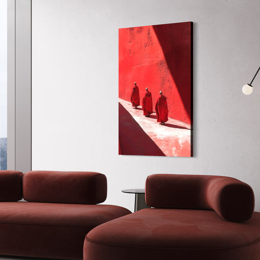 Cuadro decorativo canvas El camino del Monje 005
