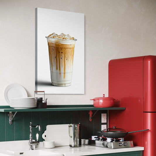 Cuadro decorativo canvas Café 006