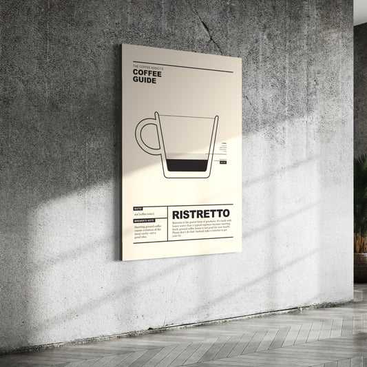 Cuadro decorativo canvas Ristretto