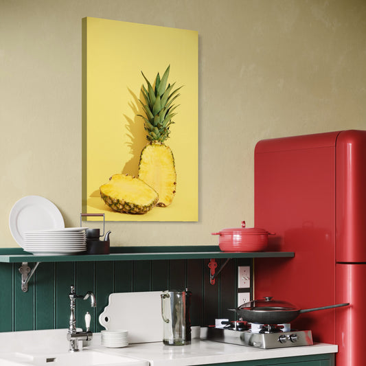 Cuadro decorativo canvas Piña 002
