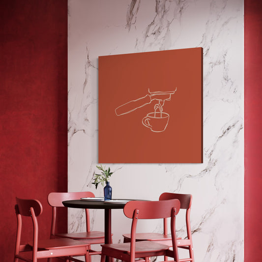 Cuadro decorativo canvas Espresso 002