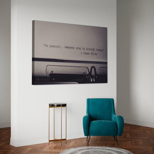 Cuadro decorativo canvas Be Yourself