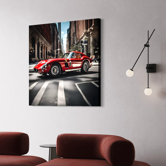 Cuadro decorativo canvas Ferrari 250 GTO 002