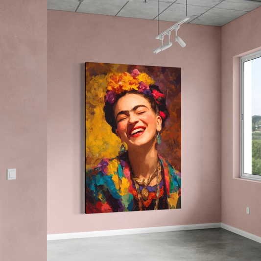 Cuadro decorativo canvas Frida 006