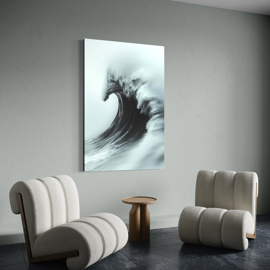 Cuadro decorativo canvas Ola 001