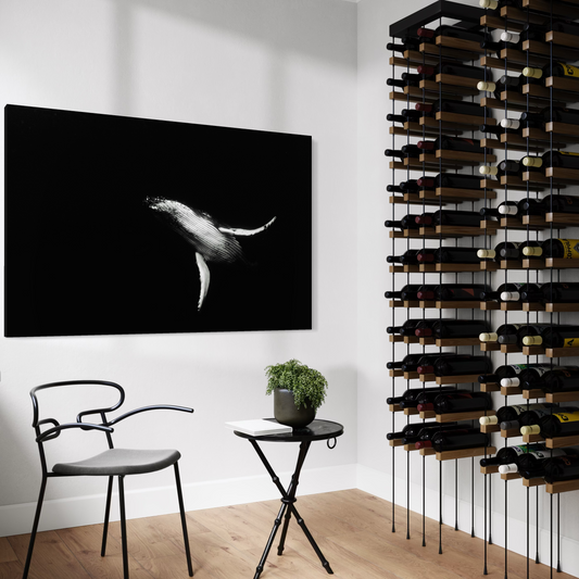 Cuadro decorativo canvas Ballena jorobada 002