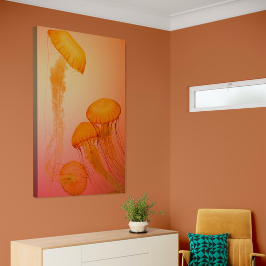 Cuadro decorativo canvas Medusas 003