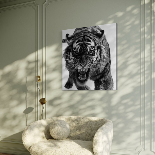 Cuadro decorativo canvas Tigre 016