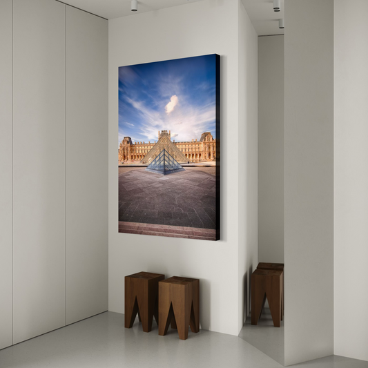 Cuadro decorativo canvas Museo del Louvre 002