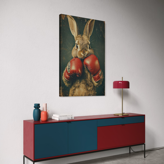 Cuadro decorativo canvas Conejo 016