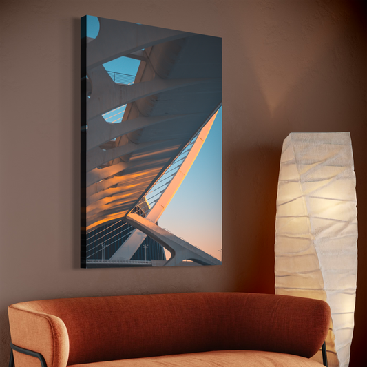 Cuadro decorativo canvas Ciudad de las Artes y las Ciencias