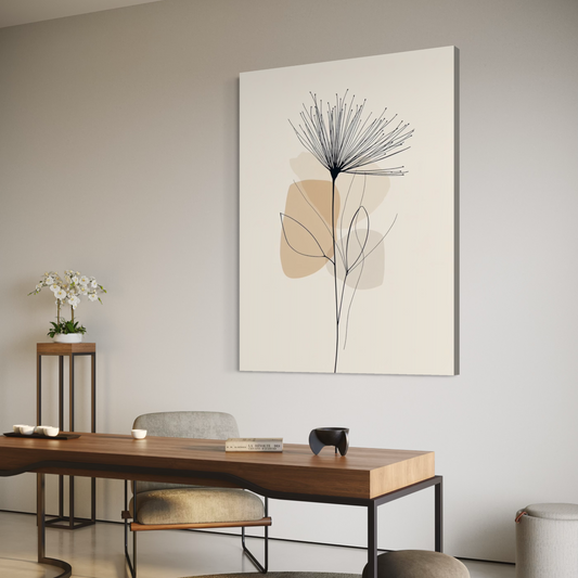 Cuadro decorativo canvas Arte minimalista 007