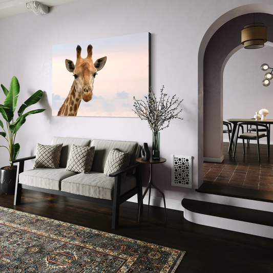 Cuadro decorativo canvas Jirafa 007