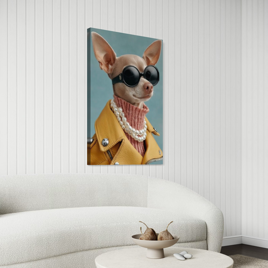 Cuadro decorativo canvas Chihuahua 001