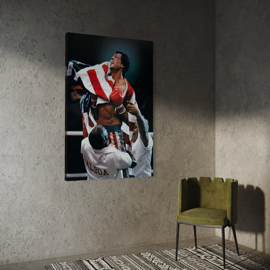 Cuadro decorativo canvas Rocky 004