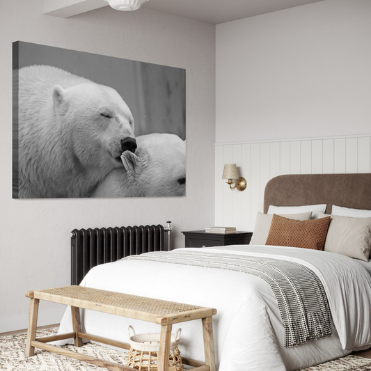 Cuadro decorativo canvas Osos Polares 001