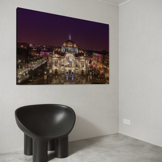 Cuadro decorativo canvas Bellas artes 004