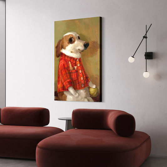 Cuadro decorativo canvas Perro 001