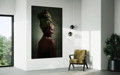 Cuadro decorativo canvas Mujer 009