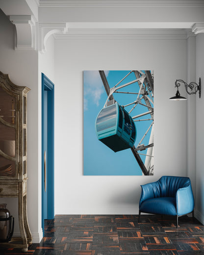Cuadro decorativo canvas Teleférico 002