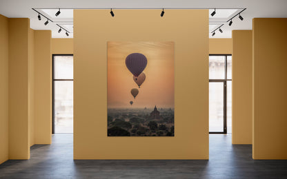 Cuadro decorativo canvas Globo aerostático 001