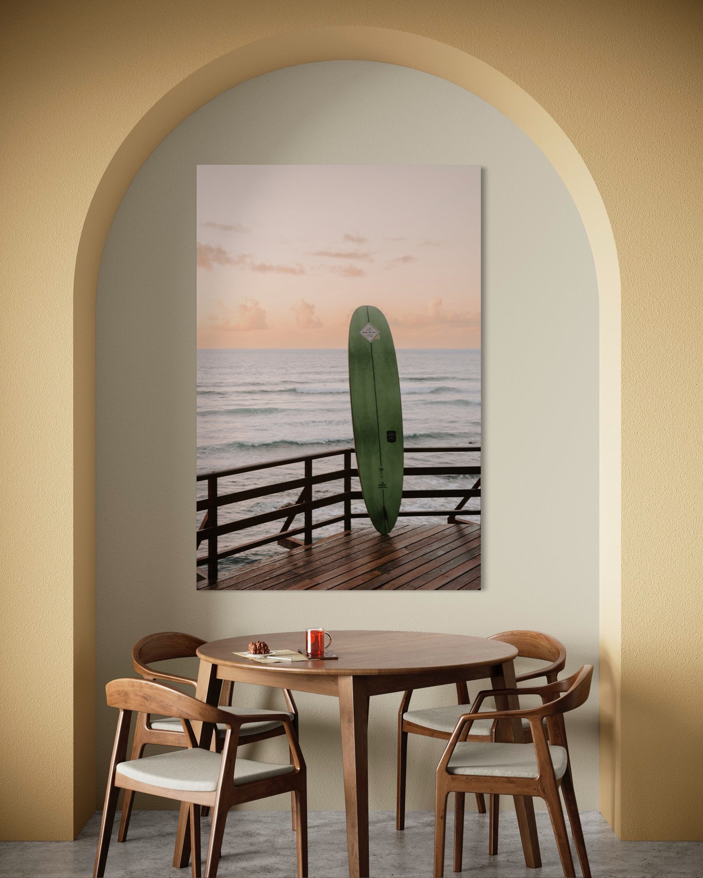 Cuadro decorativo canvas Tabla de surf