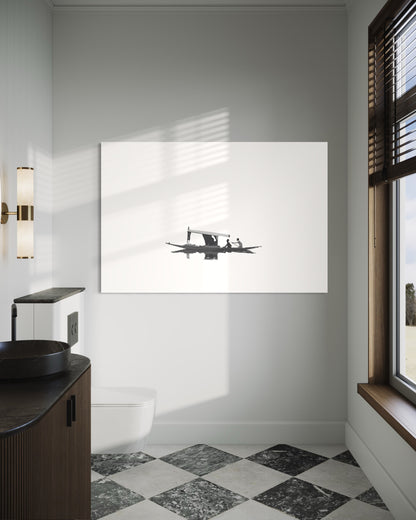 Cuadro decorativo canvas Balsa 001