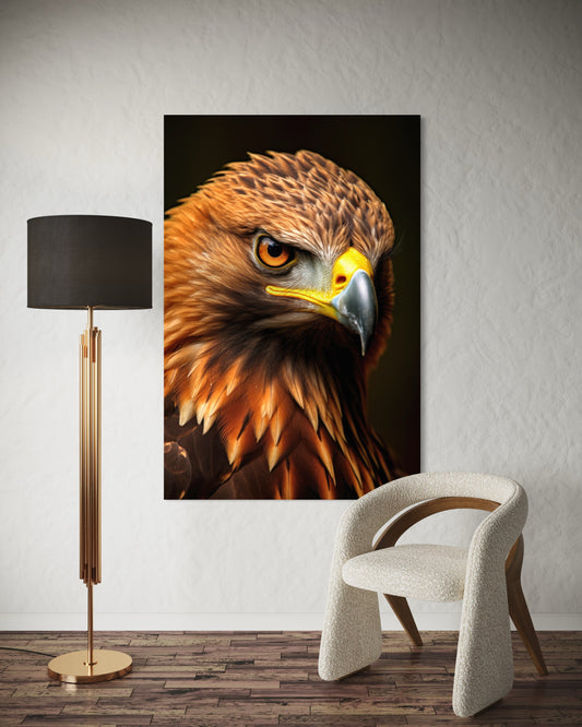 Cuadro decorativo canvas Águila 001