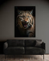 Cuadro decorativo canvas Lince 001