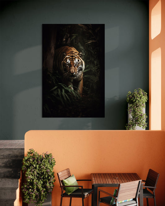 Cuadro decorativo canvas Tigre 001