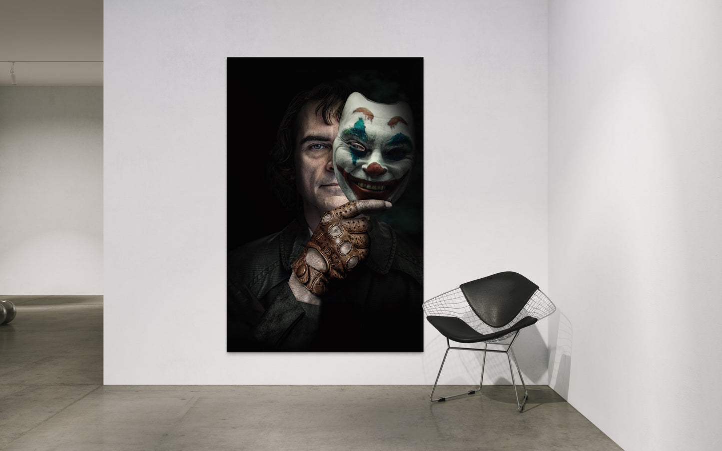 Cuadro decorativo canvas Joker 006