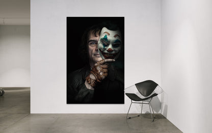 Cuadro decorativo canvas Joker 006