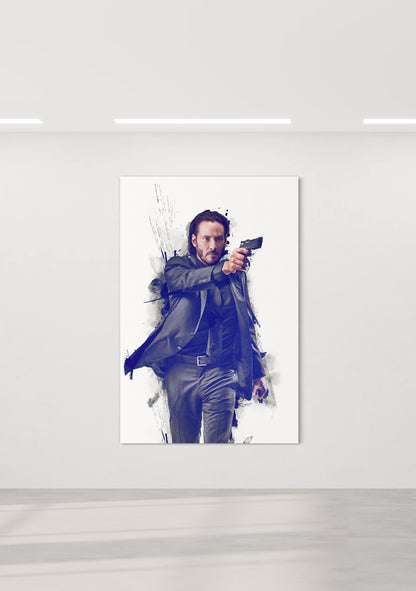 Cuadro decorativo canvas John Wick 001