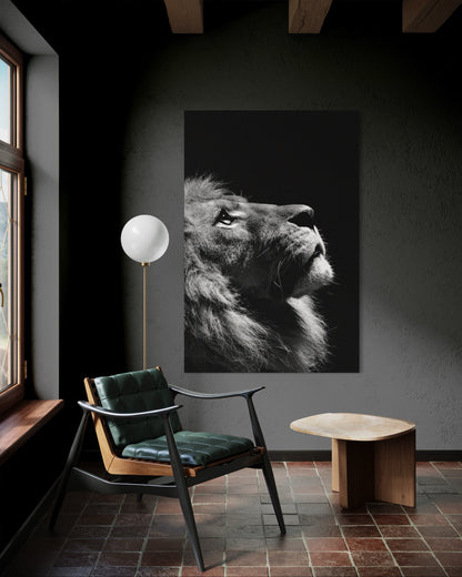 Cuadro decorativo canvas León 006