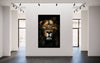 Cuadro decorativo canvas León 007