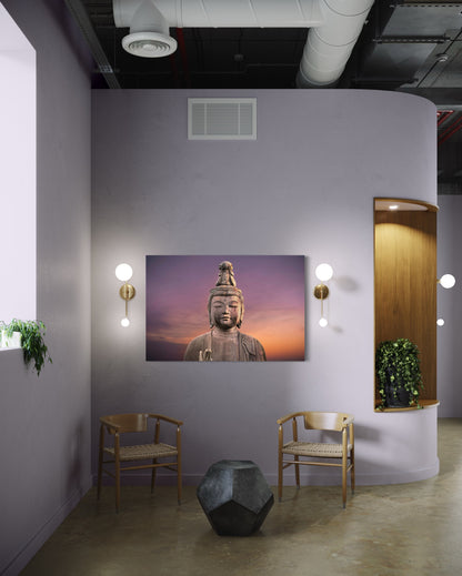 Cuadro decorativo canvas Buda 014